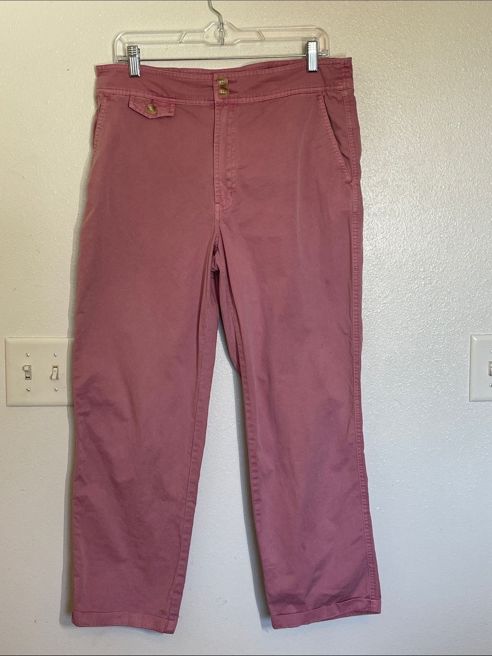 Sundance Straight-Leg Women's Pants in Dusty Rose